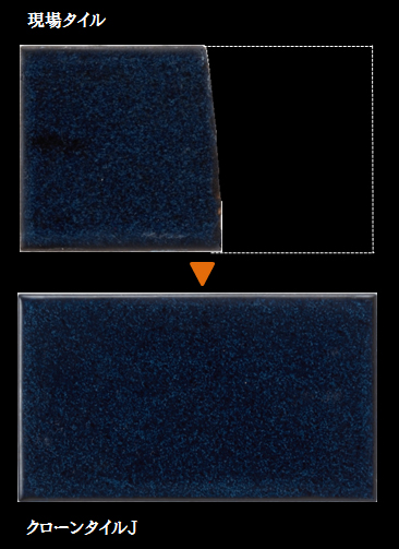 現場タイルとクローンタイルj 画像01